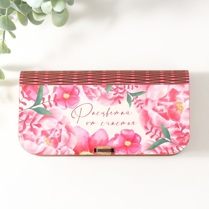 Шкатулка  Шкатулка "Расцветай" 17х8,5х3,5 см