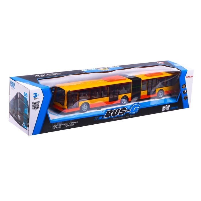 Автобус радиоуправляемый «Городской», работает от аккумулятора, цвет желтый Автобус радиоуправляемый «Городской», работает от аккумулятора, цвет желтый