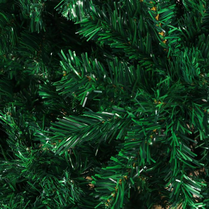 Ёлка  Ёлка "Простая" металл подставка, 240 см d ветки 7 см d нижнего яруса 135 см 1280 веток