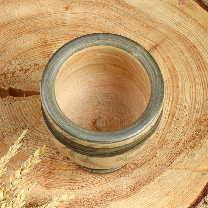 Набор: ступка с пестиком, ясень , 13 см, МИКС Набор: ступка с пестиком, ясень , 13 см, МИКС