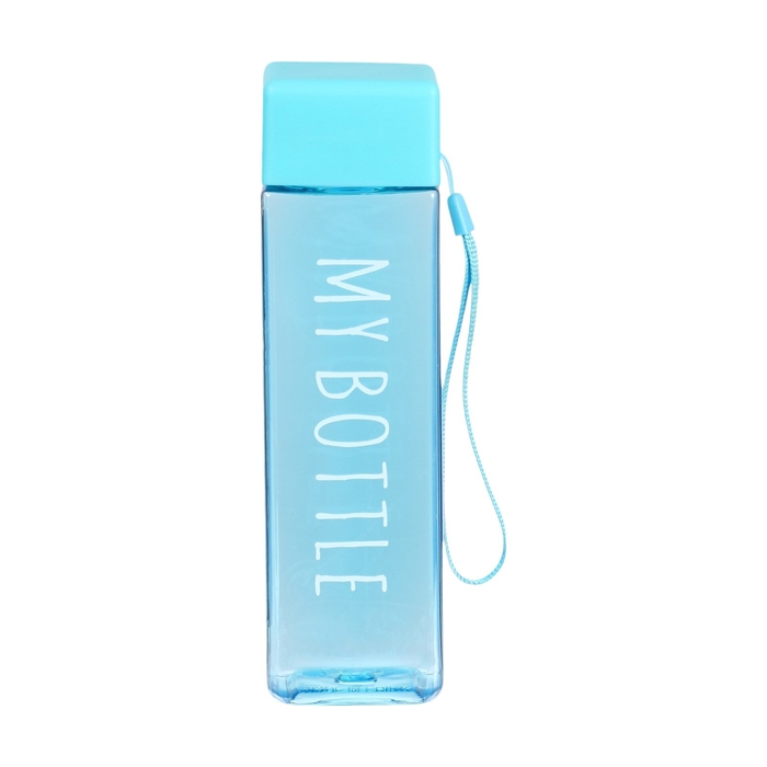 Бутылка для воды, 450 мл, My bottle, 20 х 5.5 см, голубая Бутылка для воды, 450 мл, My bottle, 20 х 5.5 см, голубая