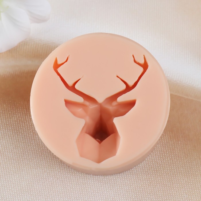 Молд силикон Молд силикон "Олень" 5,5х4,5х3 см