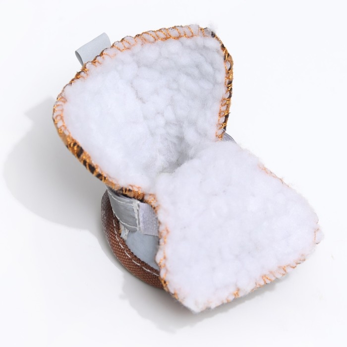 Ботинки  Ботинки "Модник", набор 4 шт, 1 размер (4 х 3 см), коричневые