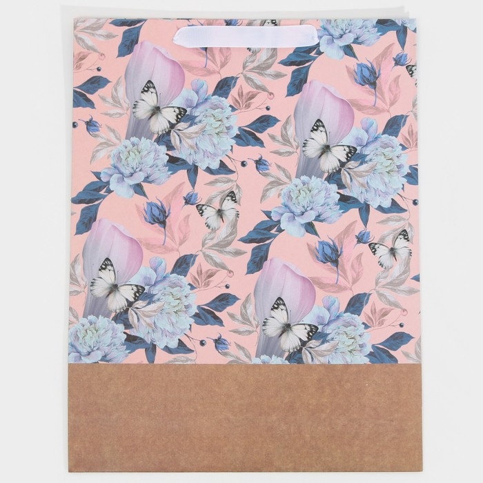 Пакет подарочный крафтовый горизонтальный, упаковка, «Живи мечтой», L 31 х 40 х 11,5 см Пакет подарочный крафтовый горизонтальный, упаковка, «Живи мечтой», L 31 х 40 х 11,5 см