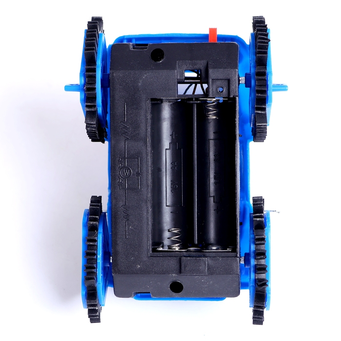 Перевёртыш «Полиция», на батарейках, цвет синий