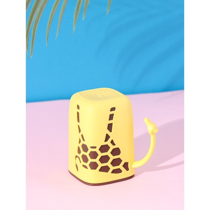 Кружка пластиковая Доляна «Жираф», 300 мл, цвет жёлтый Кружка пластиковая Доляна «Жираф», 300 мл, цвет жёлтый