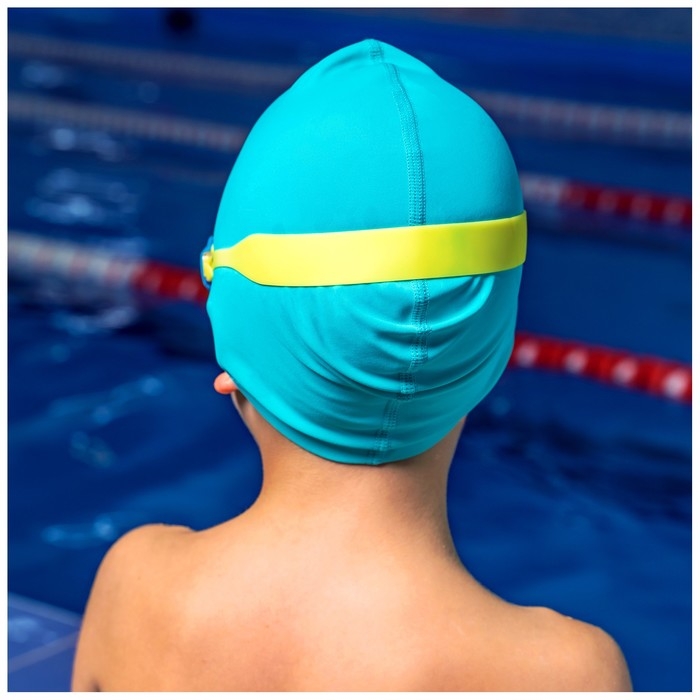 Очки для плавания детские ONLYTOP, беруши, цвет жёлтый Очки для плавания детские ONLYTOP, беруши, цвет жёлтый