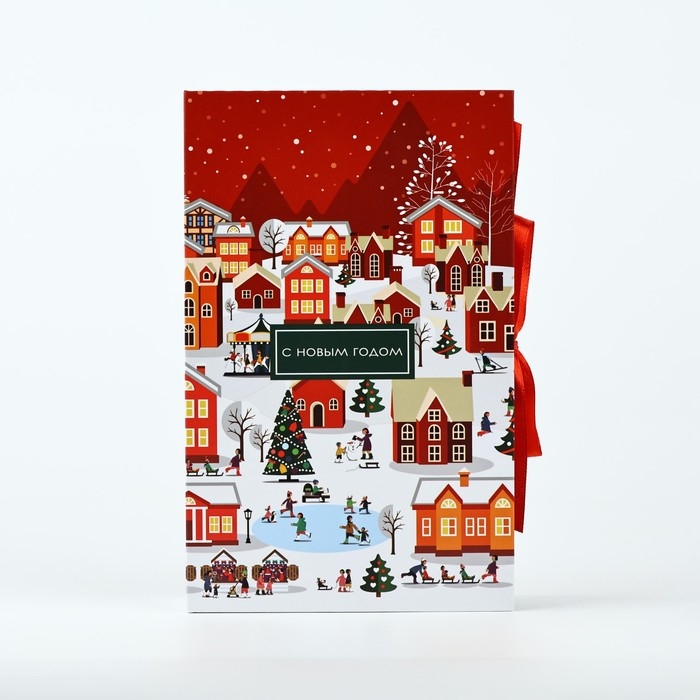 Коробка‒книга «В ожидание чуда», 20 х 12.5 х 5 см, Новый год Коробка‒книга «В ожидание чуда», 20 х 12.5 х 5 см, Новый год
