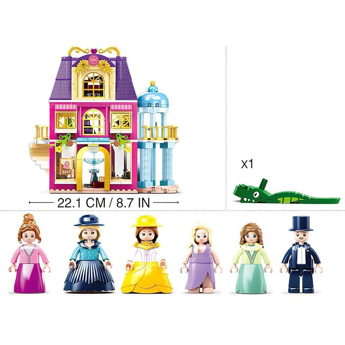 Конструктор Розовая Мечта «Дворец», 526 деталей Конструктор Розовая Мечта «Дворец», 526 деталей