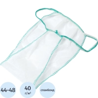 Трусы бикини женские, спанбонд, белый, пл.40, 25шт/уп, 11444