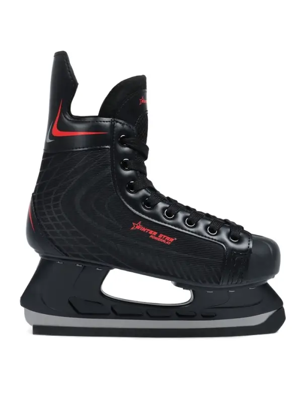 Коньки хоккейные Winter Star Powerplay Red, размер 42