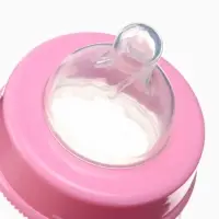 Бутылочка для кормления M&B, широкое горло, &Oslash;50 мм, от 0 мес.,180 мл., розовый