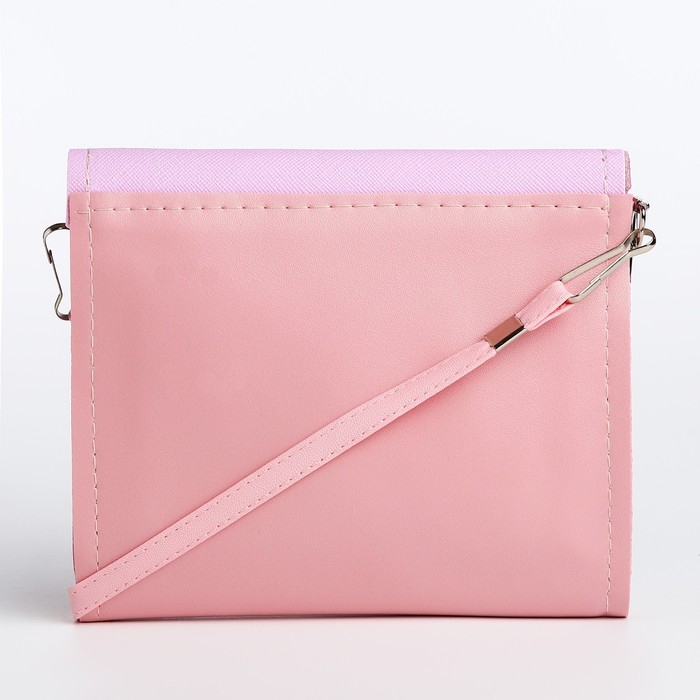 Сумка детская для девочки Сумка детская для девочки "Кошечка", на клапане, цвет розовый