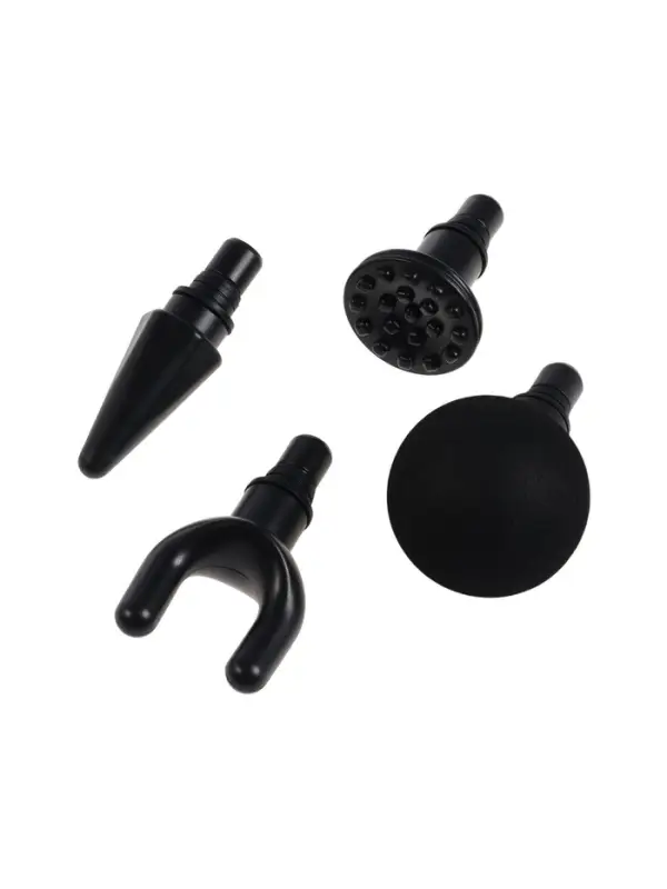 Массажёр для тела LEM-02, перкуссионный, 4 насадки, 6 режимов, 1800-3200 об/мин