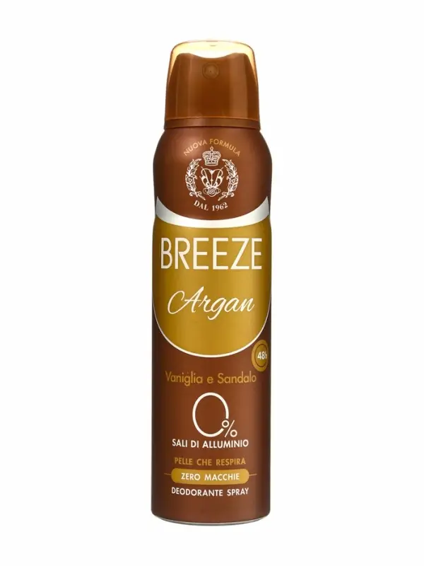 BREEZE Дезодорант aэрозоль  Argan 150 мл BREEZE Дезодорант aэрозоль  Argan 150 мл