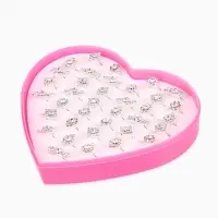 Кольцо &laquo;Выбражулька. Королевское&raquo;, форма МИКС, белое в серебре, безразмерное