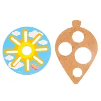 Трафареты для рисования Лесная мастерская &laquo;Простые рисунки&raquo;