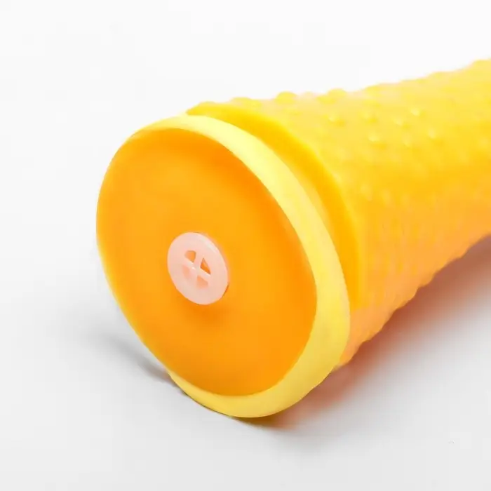 Игрушка для собак &laquo;Задумчивая курица XL&raquo;, 41 см, пищащая, винил, жёлтая