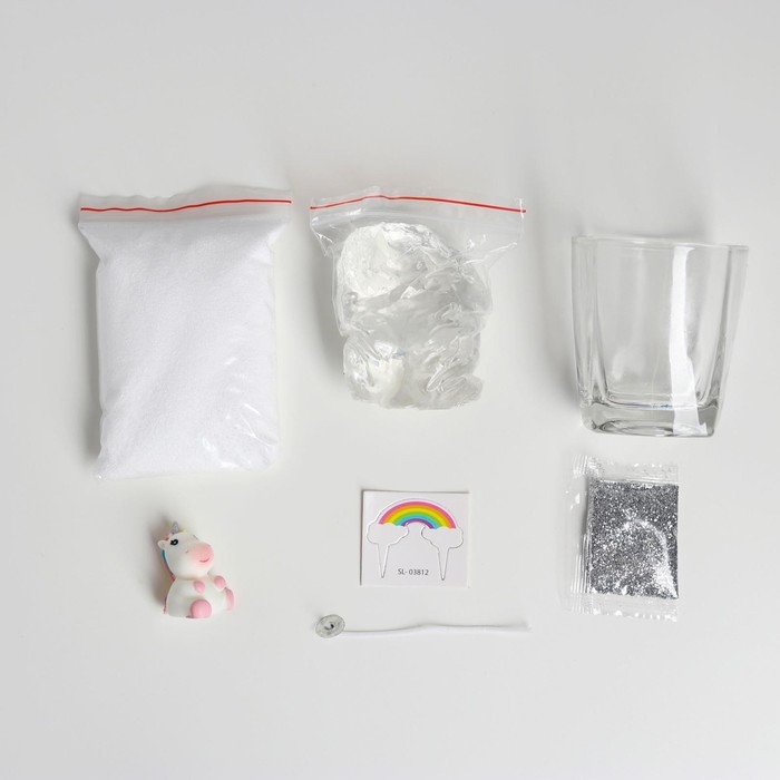 Набор для творчества «Делаем гелевую свечу: Единорожка» Набор для творчества «Делаем гелевую свечу: Единорожка»