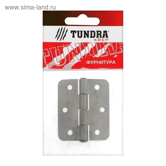 Петля накладная ТУНДРА ПН5-60, без покрытия, 1 шт. Петля накладная ТУНДРА ПН5-60, без покрытия, 1 шт.
