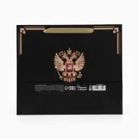 Пакет подарочный, упаковка, &laquo;Россия в душе моей&raquo;, 30&times;25.5&times;9 см
