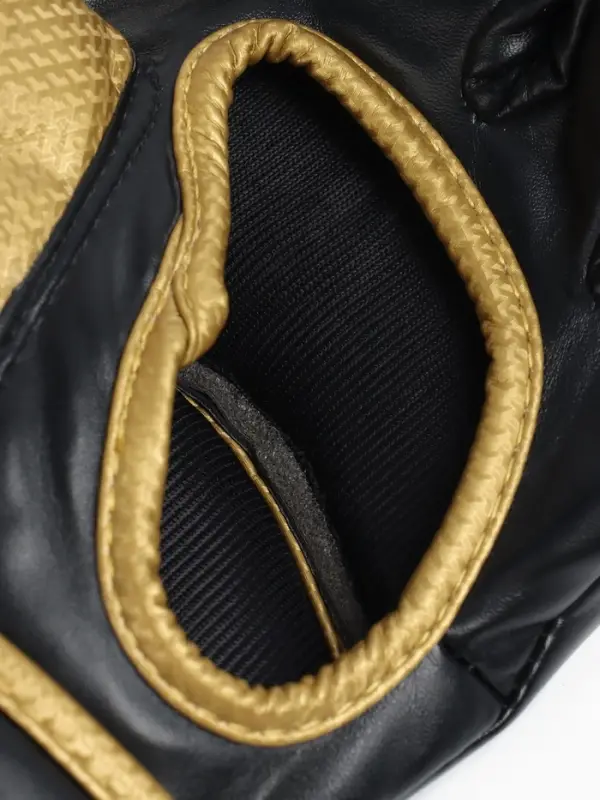 Перчатки для ММА боевые FIGHT EMPIRE, GOLD, чёрно-жёлтые, размер M