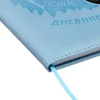 Дневник школьный &laquo;Ёжик&raquo; 1-11 класс, ляссе, обложка искусственная кожа, голубой