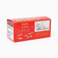 Свеча для торта музыкальная &laquo;Тюльпан&raquo;, розовая, 12&times;5 см