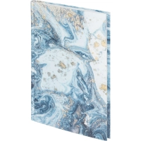 Бизнес-тетрадь А5,96л,7БЦ,клетка,Attache Selection серо-голуб