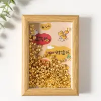 Настенный декор, панно в раме &laquo;Золотые слитки: Счастливчик&raquo;, 3&times;12.3&times;17.2 см