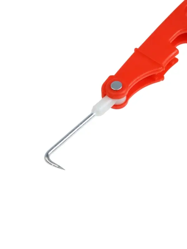 Ролик для закатки шнура ТУНДРА, с крюком, 1 шт