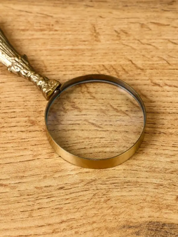 Лупа Лупа "Баскервиль" латунь 5х5х12 см