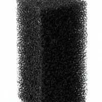 Губка прямоугольная для фильтра № 1, ретикулированная 30 PPI, 5&times;5&times;10, черная