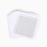 Стикеры для остатков квадратных страз