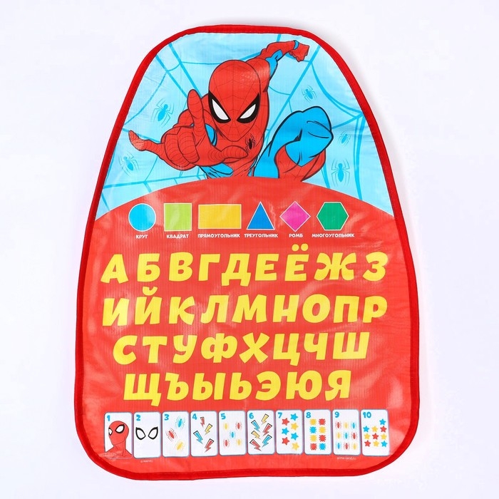 Незапинайка на автомобильное кресло,  Незапинайка на автомобильное кресло, "Алфавит", Человек-паук