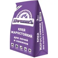 Клей жаростойкий для печей и каминов &laquo;Печникъ&raquo;, 3 кг