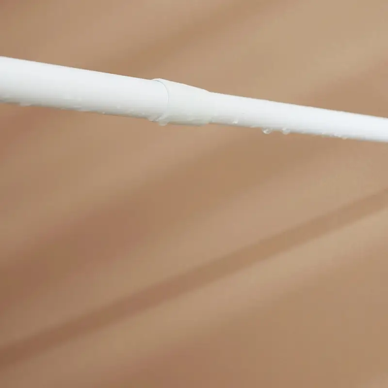 Карниз для шторы в ванную тм VETTA, 2м, телескопический, сталь, белый