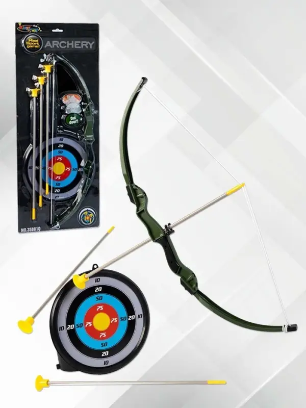 Лук &laquo;Меткий стрелок&raquo;, с мишенью и стрелами на присосках