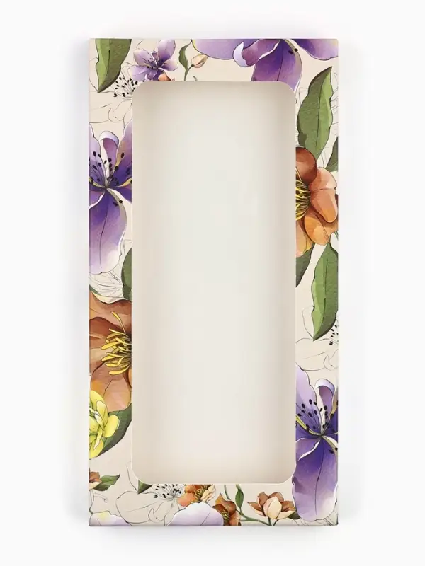 Коробка для шоколада, кондитерская упаковка &laquo;С 8 Марта&raquo;, с окном, 17.3&times;8.8&times;1.5 см