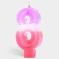 Свеча цифра для торта &laquo;8&raquo;, 8&times;3.75&times;1 см