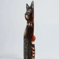 Фигура &laquo;Кошка&raquo;, 35 см, дерево