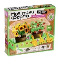 ЭВРИКИ Набор для опытов «Моя миниферма», 1 этаж