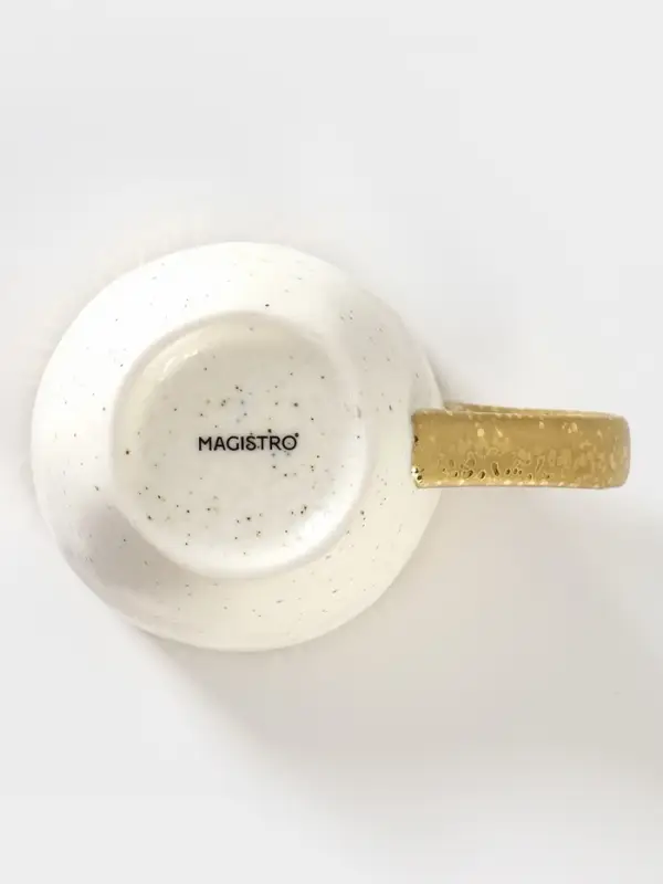 Кружка Magistro Poursephona, 400 мл, фарфор, белая