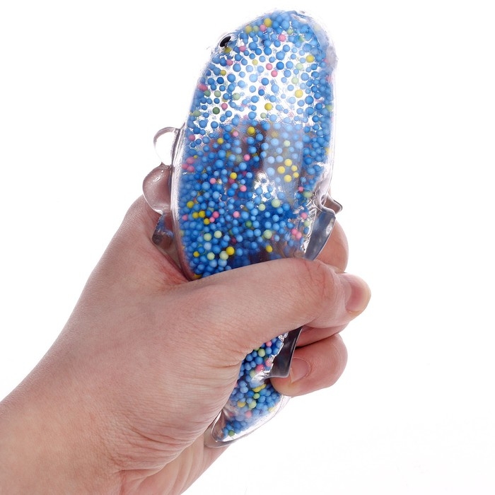 Мялка «Динозаврик» с пенопластом Мялка «Динозаврик» с пенопластом