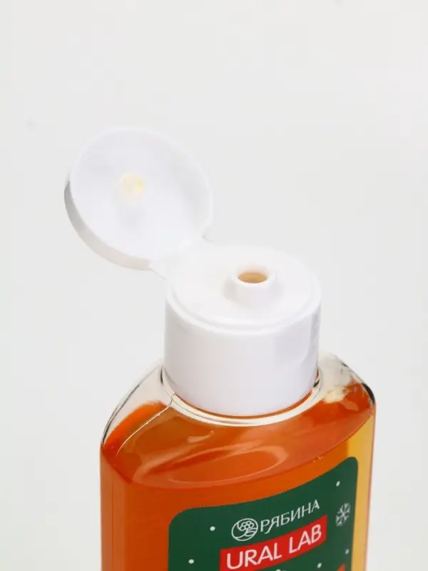 Гель для душа новогодний, аромат: пряный апельсин, 100 мл, Ural Lab