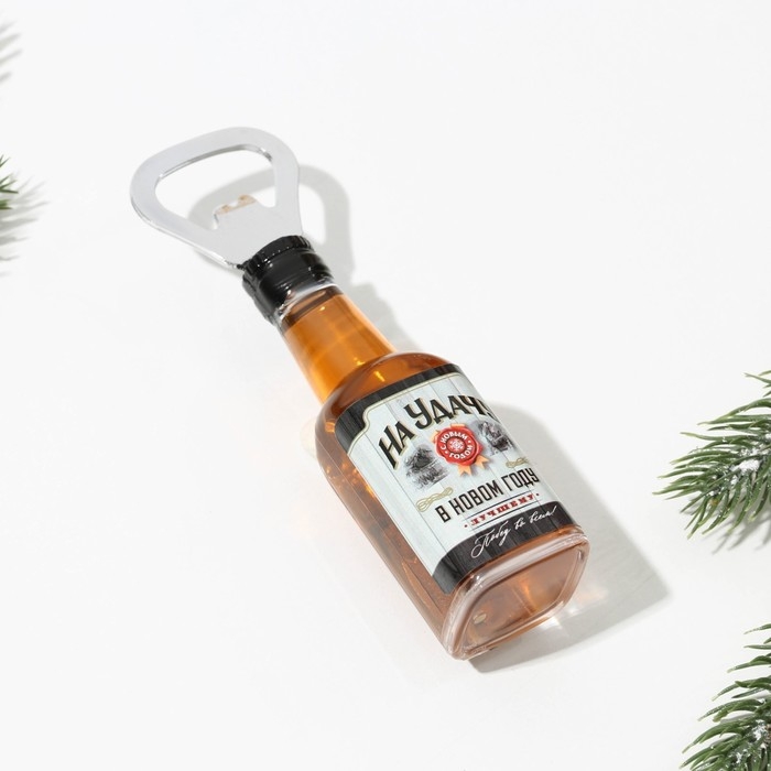 Новогодний магнит-открывашка «Новый год: На удачу», 4,2 х 13 х 5 см