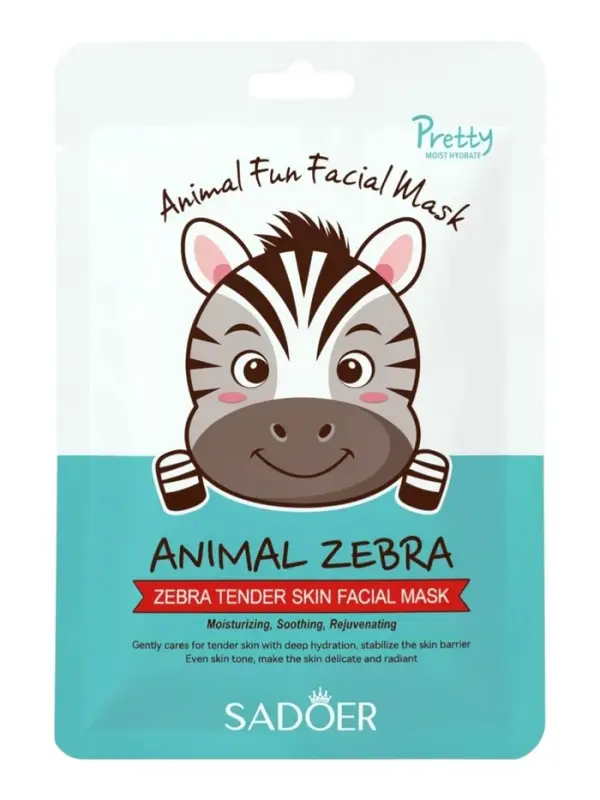 Тканевая маска, увлажняющая &laquo;Зебра&raquo;, 25 мл
