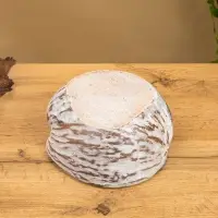 Свеча в кокосе, 20х20х7 см, цв. белый Свеча в кокосе, 20х20х7 см, цв. белый