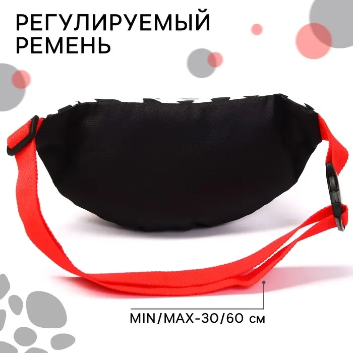 Сумка поясная, 25х6х13 см, Злодейки Сумка поясная, 25х6х13 см, Злодейки