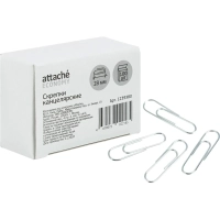 Скрепки оцинкованные,28мм,негофрированн,100шт/уп